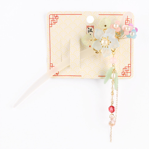 Hanchen Ancient Style Factory New Children's Hanfu Hairpin Chinese Style Hairpin Girls Retro Hairpin Hairpin Wholesale