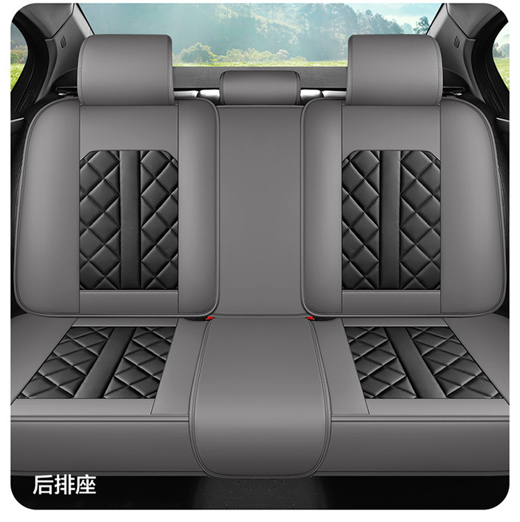 2025 New Amazon All-Inclusive Full Leather Four-Season Universal Car Seat Cushion Cross-Border Hot Model Foreign Trade Wholesale