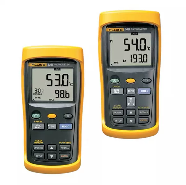 Fluke 54-IIB Dual Channel Recording Contact Thermometer Fluke Thermometer F54-2