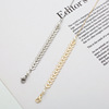 Long universal necklace from pearl, demi-season sweater, chain, Korean style, simple and elegant design, internet celebrity