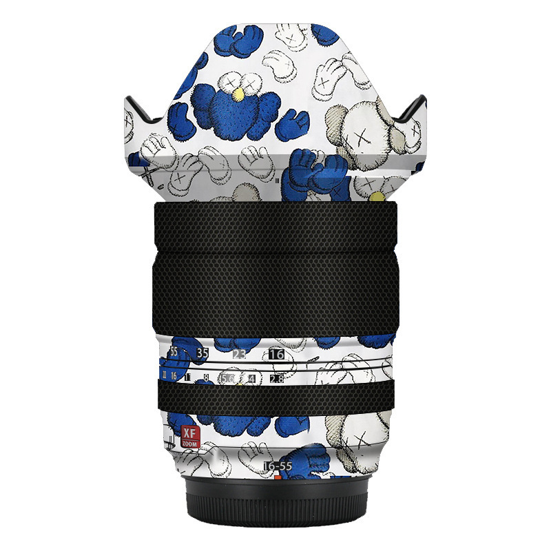 Suitable for Fuji Xf16-55F2.8 Second Generation Lens Protective Film Camouflage Frosted Protective Film