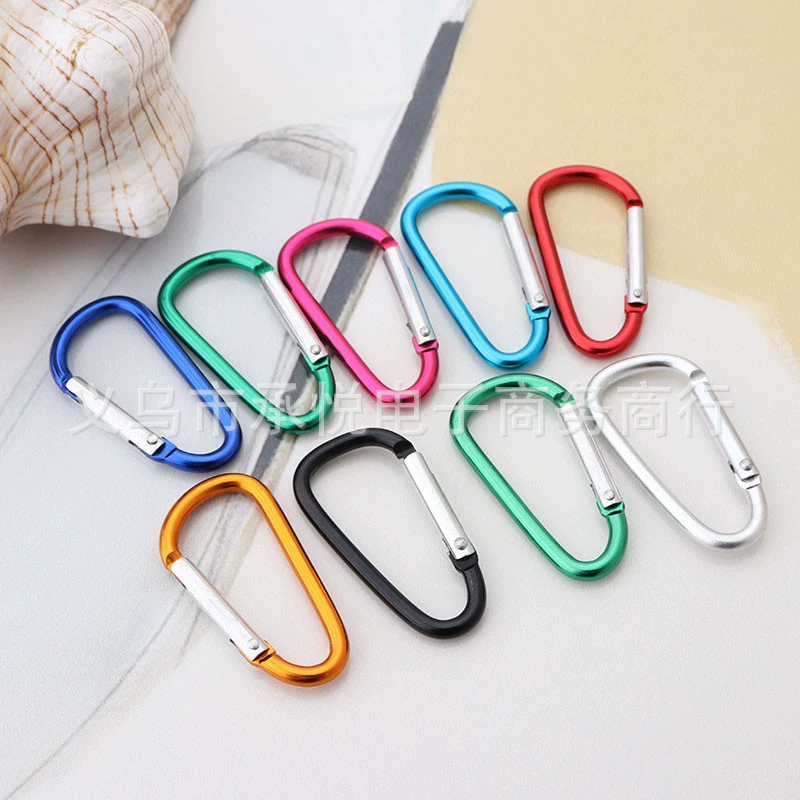 № 5 Карабин Алюминиевый сплав D-образная застежка для скалолазания