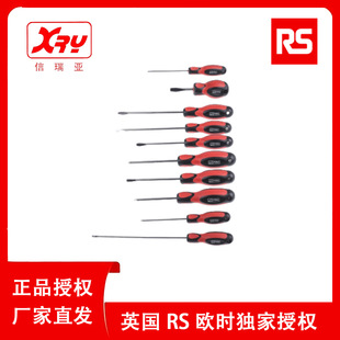 Oshiro Electronics Rs Pro Standard Screwdriver 10-Piece Set 459- 3988m Word Slotted Screwdriver