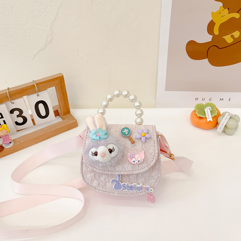 보라색 토끼 핑크