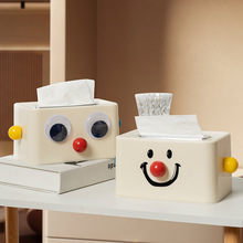 纸巾盒客厅家用厨房厕所弹簧升降抽纸盒做logo镀银小兔塑料收纳盒