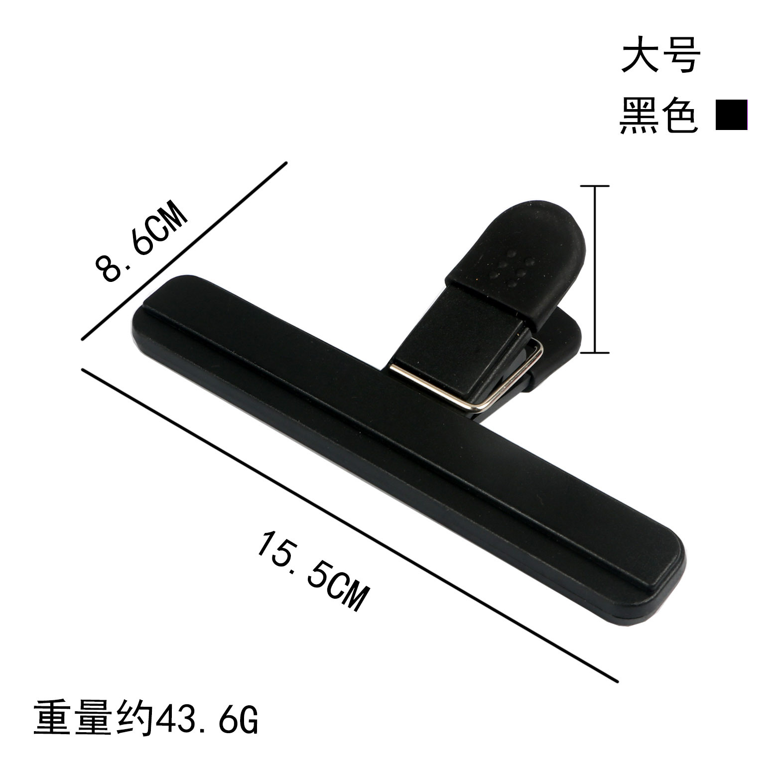 En stock clip de alimentos de silicona a prueba de humedad sellador de alimentos de cocina clip de sellado de calidad alimentaria clip de sellado de aperitivos al por mayor