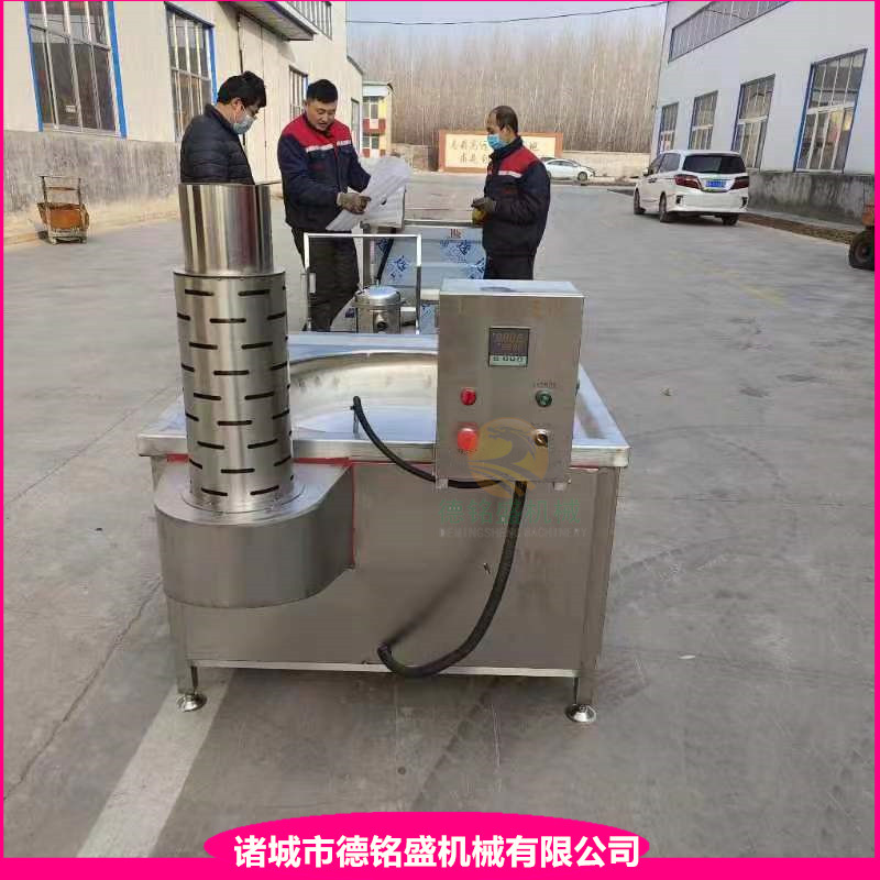 燃气响铃电炸锅 手动捞料肉皮拉皮锅 自动控温皮肚油炸机