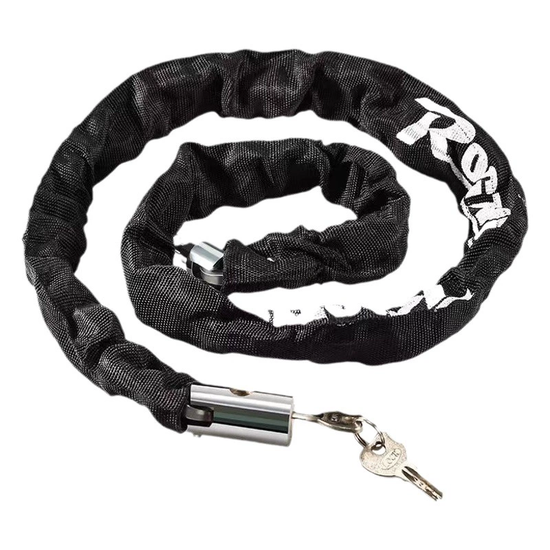 Велосипедный замок Противоугонный цепной замок электрический велосипедный замок горный велосипедный замок портативный жирный удлиненный цепной замок дверь