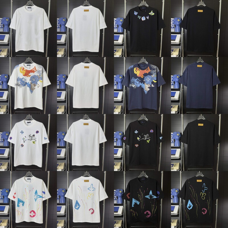 クロスボーダー。正しいバージョン。ハイバージョン。ロバの半袖 25 新しい純綿ハイエンドシリーズ半袖 T シャツ男性と女性用|undefined