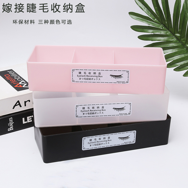 Storage box for manicure for eyelashes for extension