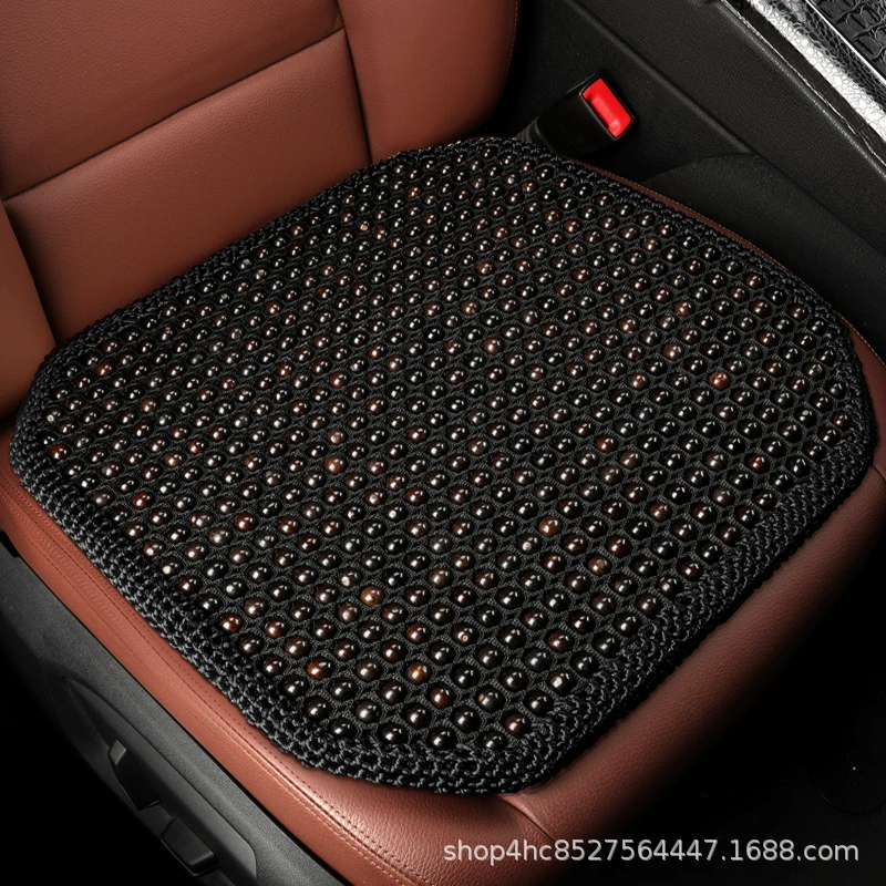 Охлаждающая подушка для автомобильного сиденья с бусинами из бодхи, летняя, вентилируемая и дышащая, ручной работы от производителя, улучшенная воздухопроницаемость.