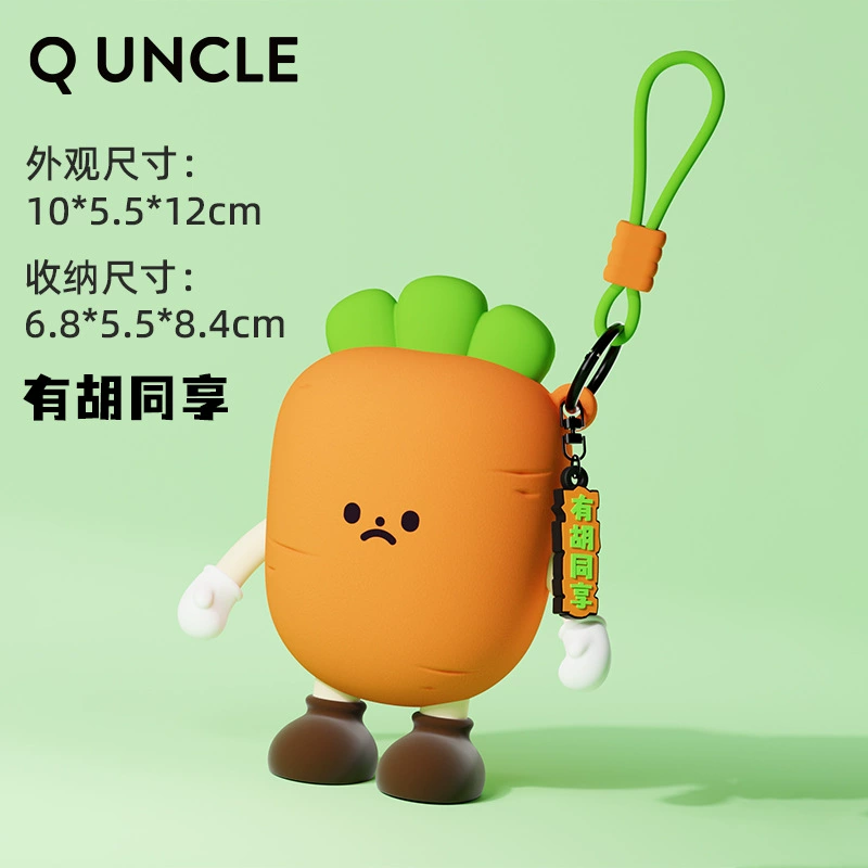 Маленький милый органайзер Q UNCLE, эмоциональный креативный кошелек, подвеска