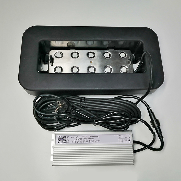New product manufacturers direct SYW-DK10D color lamp ultrasonic ten-headed fog gardening landscape pool 5