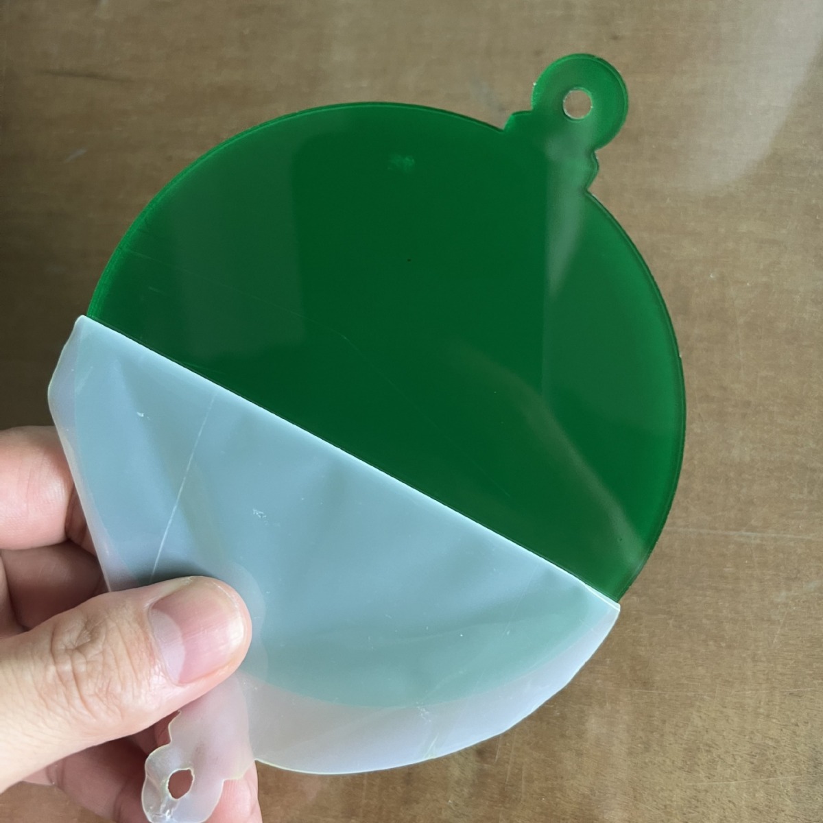 供应亚克力透明片 彩色片 圆形铃铛形葫芦形灯形DIY空白圣诞签名