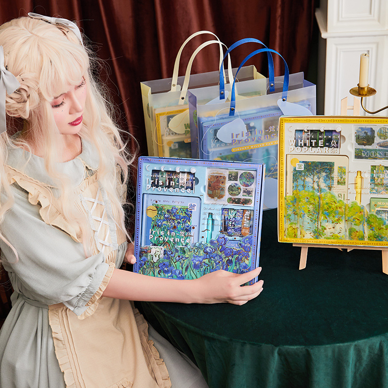 扶柚心意礼盒 大艺术家系列 创意插画手绘手帐套盒礼品套装 2款选