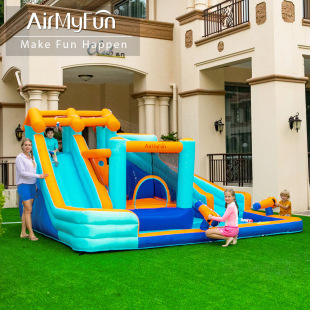Cross-Border Inflatable Castle Family Version Household Children's Indoor Small Outdoor Party Inflatable Castle Factory Wholesale