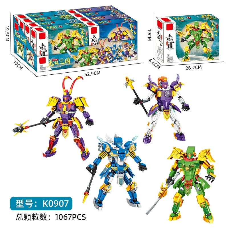 Lego, конструктор, игрушка, робот, кукла, три царства, мелкие детали