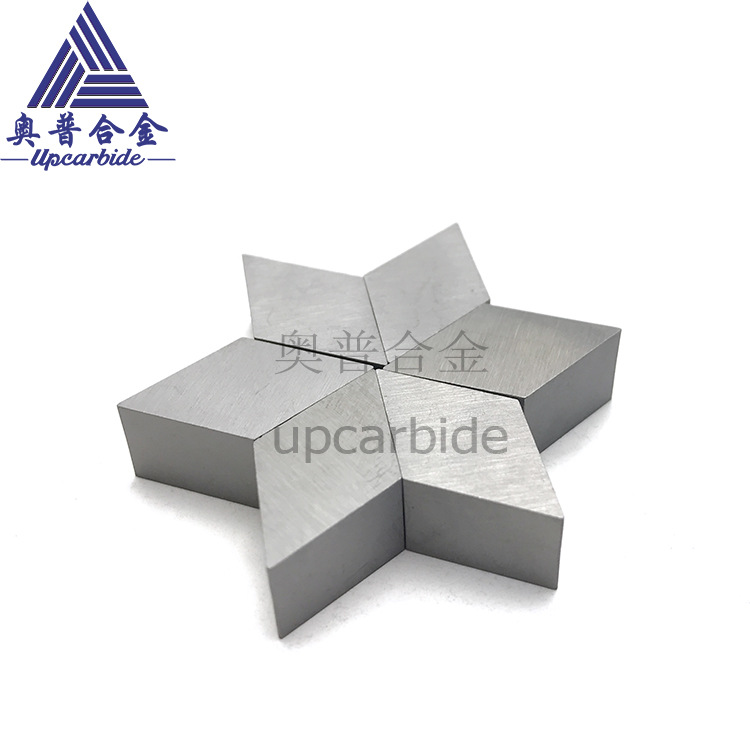 粉末冶金工艺钨钴硬质合金镶块 刚玉粉末冲击挡板钨钢块镶件