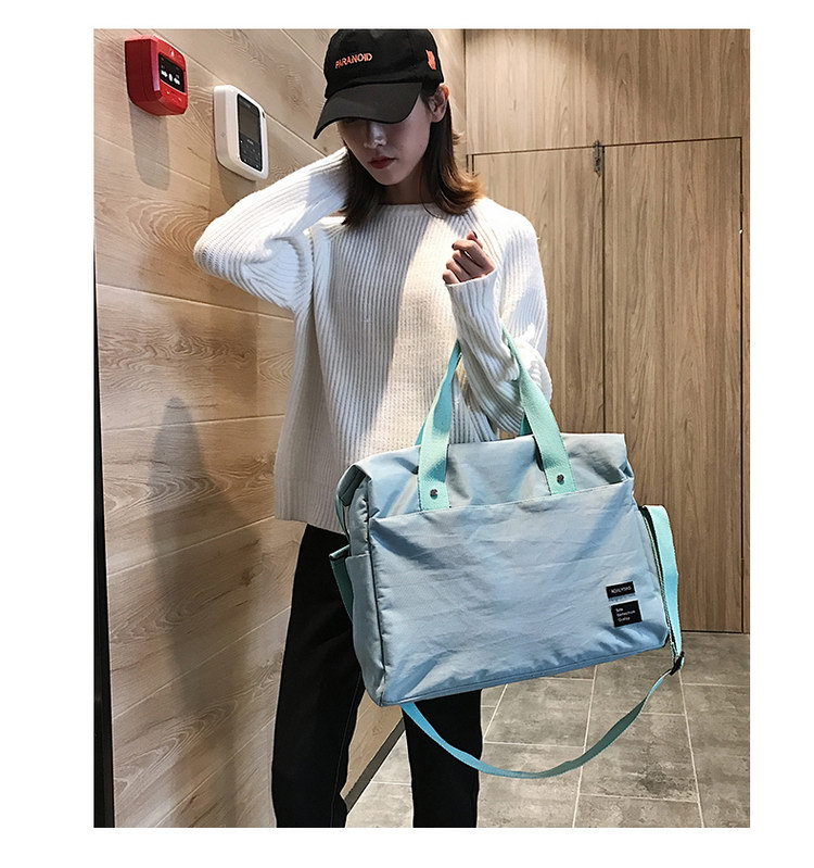 Women's Streetwear Solid Color Oxford Cloth Travel Bags display picture 2