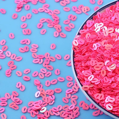Dırnaq bəzəkləri Nail Art Sequins Foaming Gel - watermelon-red