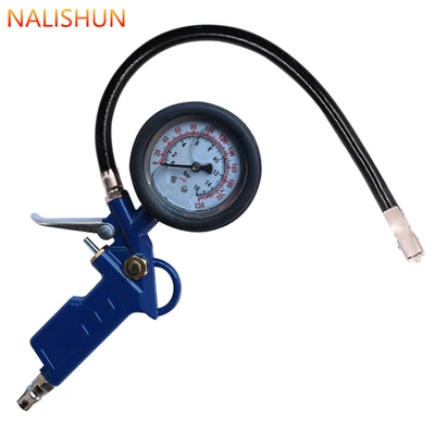 Tire pressure gauge barometer high Air pressure gauge/tire pressure gauge - oil-immersed-tire-pressure-gauge