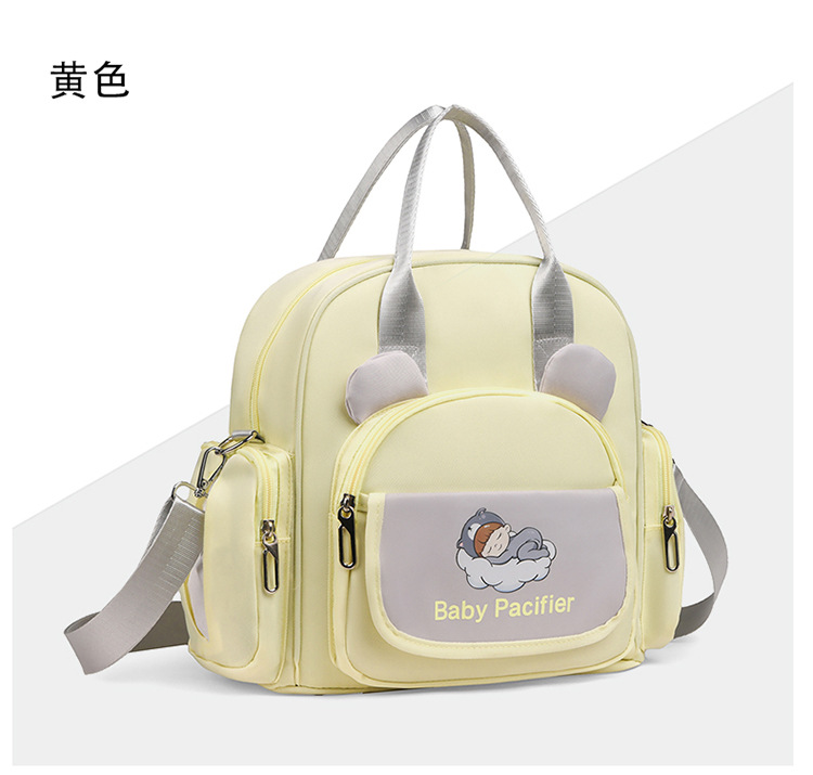Cartoon lightweight outdoor mommy bag, hand-held backpack, multi-functional outdoor single-shoulder casual and versatile crossbody bag undefined
