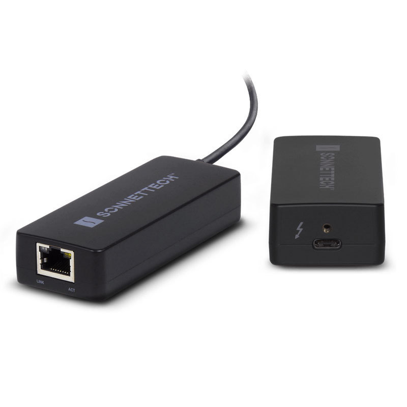 Sonnet Avb Thunderbolt to Gigabit Ethernet Single Port Converter Ethernet Transfer Box Thunderbolt Adapter