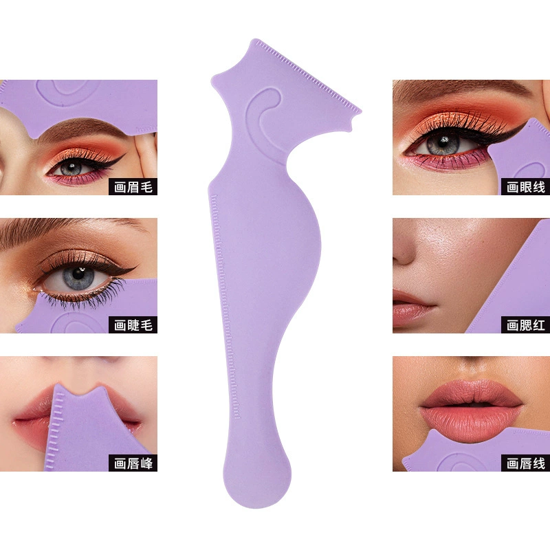 Многофункциональный помощник для подводки глаз, тушь для ресниц, инструменты для макияжа глаз, силиконовые креативные косметические принадлежности оптом