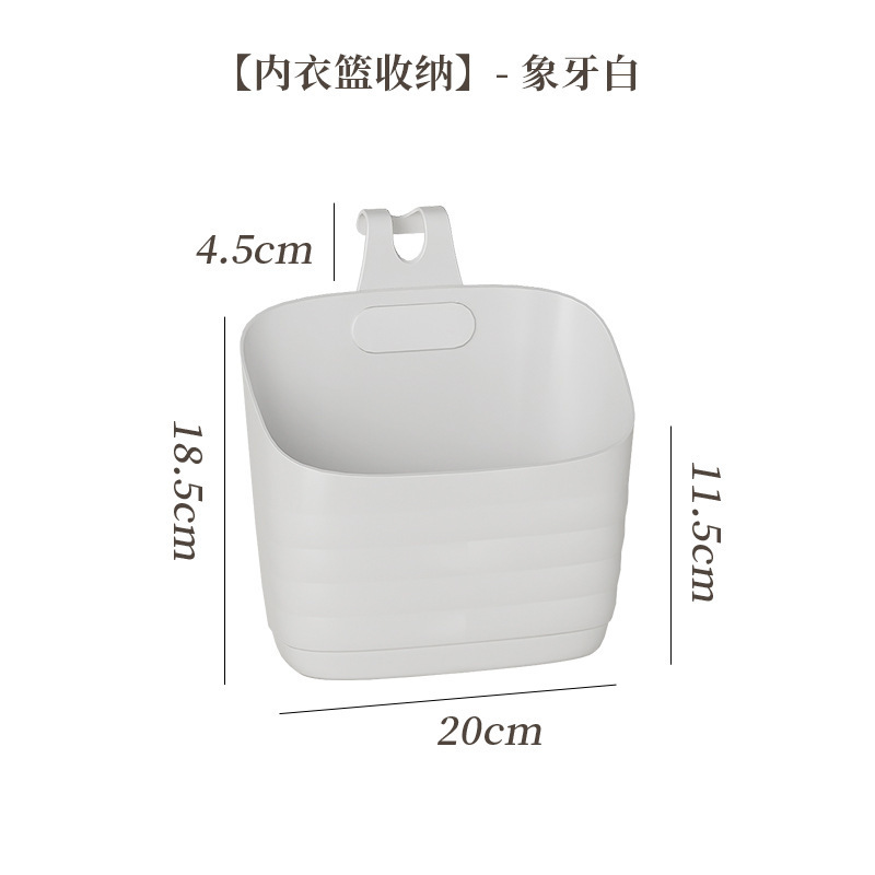 洗濯かご家庭用洗濯かご壁掛け折り畳み式トイレ入浴洗濯物収納かごバケツ浴室神器|undefined