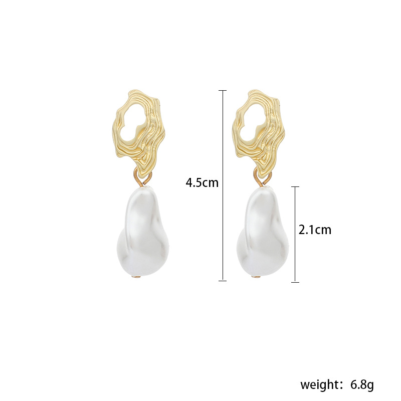 New Fashion Pearl Earrings display picture 1