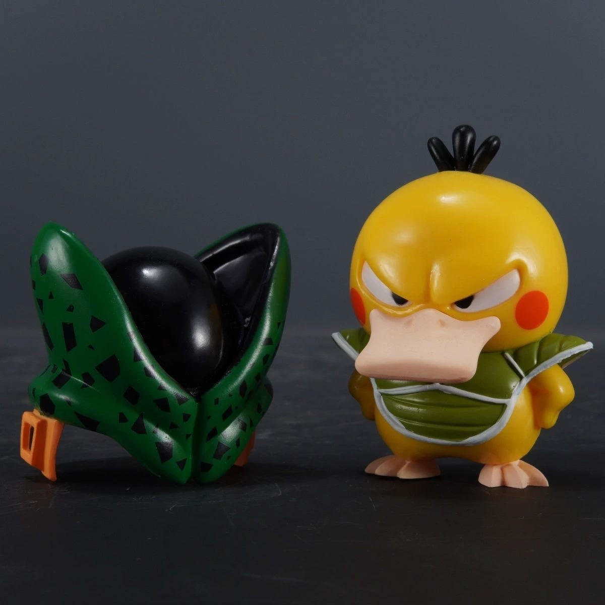 Двумерные периферийные модные украшения, модель ручной работы Saluka Duck Q, статуя аниме, креативный забавный подарок