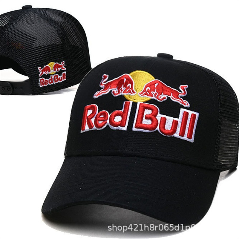 外贸F1红牛车队Red Bull维斯塔潘2025赛季赛车棒球帽弯檐太阳帽子|undefined