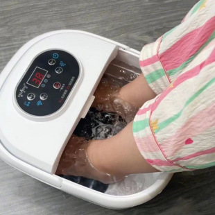 Foot Bath Fully Automatic Heated Foot Bath Fully Automatic Massage Electric Foot Bath Heated Foot Bath Constant Temperature Household