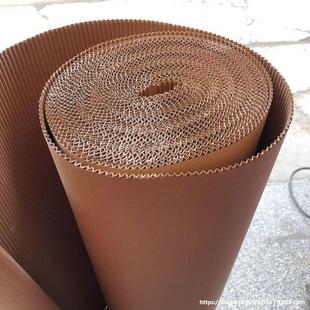 Roll Paper Flooring Wide Cardboard Widened Furniture Roll Paper Flooring Corrugated Paper Roll Corrugated Flooring Resistant Roll Paper Package