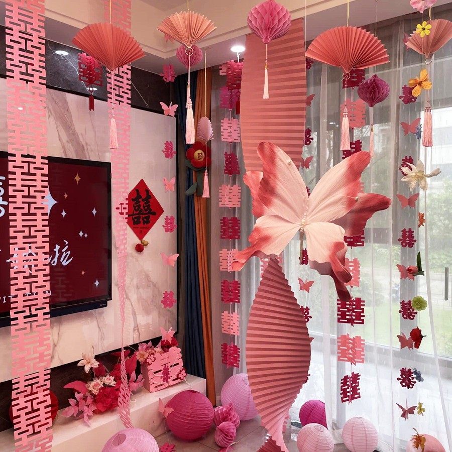 메인 사진과 같은 스타일 - 나비 반부채 웨딩룸 2