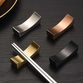 304不锈钢筷子架 元宝形餐具架筷子枕餐厅酒店餐具摆台勺筷托批发