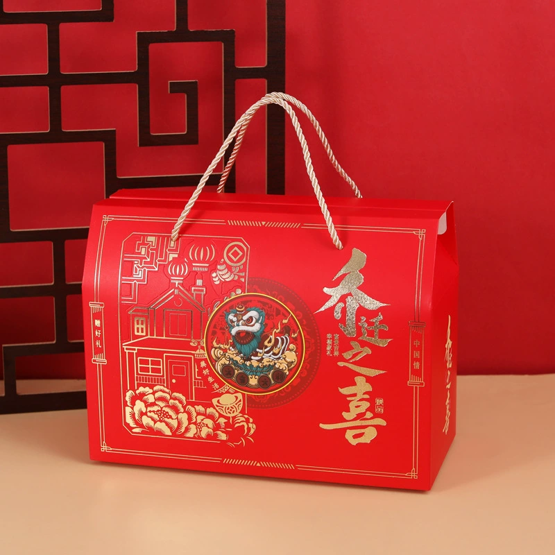 Подарочная коробка на новоселье переехала в верхнюю балку свадебной коробки конфет пустой переезд в новый дом конфетный мешок с ручной подарочной коробкой упаковочная коробка оптом