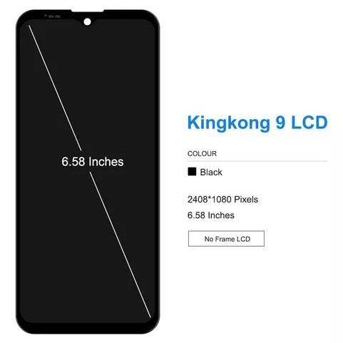 适用Cubot Kingkong9屏幕总成库柏 Kingkong9PRO液晶内外一体屏幕