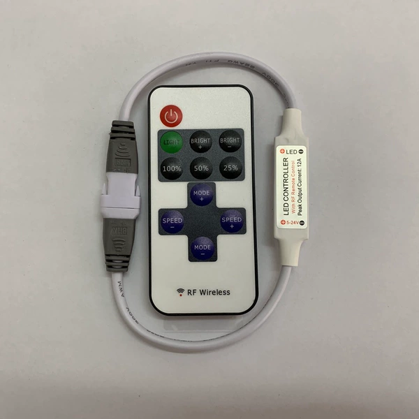 11-key white butt connector