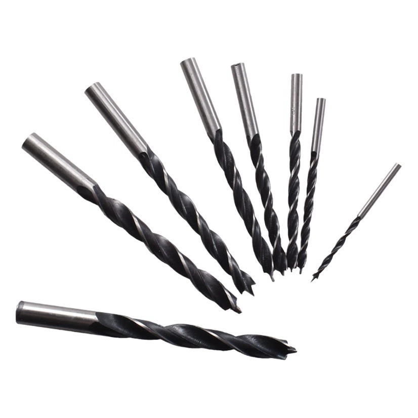 Хит продаж: набор сверл для деревообработки с прямым хвостовиком, трехточечные сверла для электродрели, инструмент для сверления отверстий
