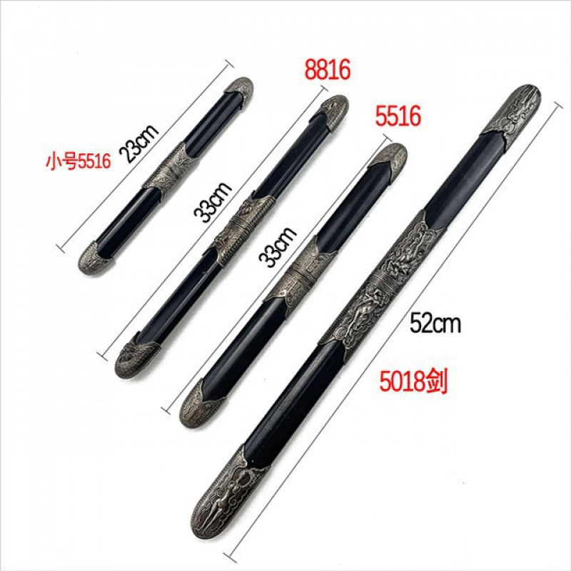Metal Sword Model 5516 Double Sword Metal Crafts Model Ornaments Two-In-One Mother-In-Law Sword Without Blade