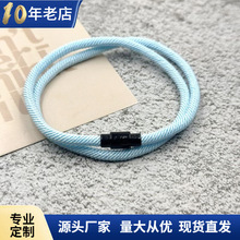 新款磁铁扣情人节礼物手环情侣幸运本命年红绳保险磁性饰品手链