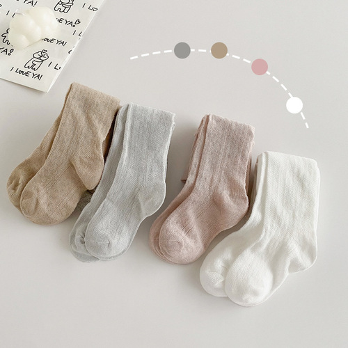  summer children's pantyhose mesh breathable girls anti-mosquito socks cute striped anti-mosquito socks for small and medium-sized children wholesale