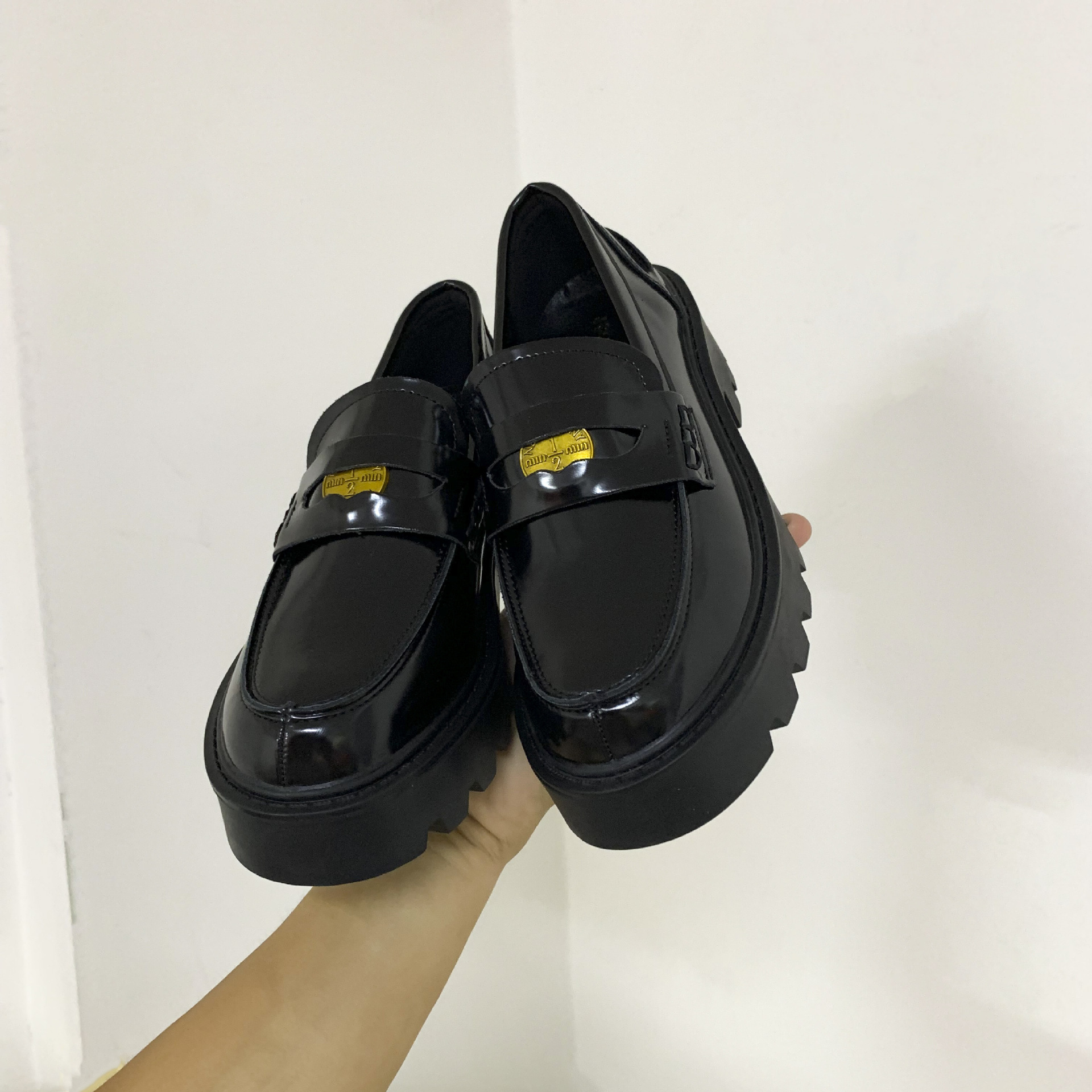 검정색 (6cm 키높이) 기모 안감