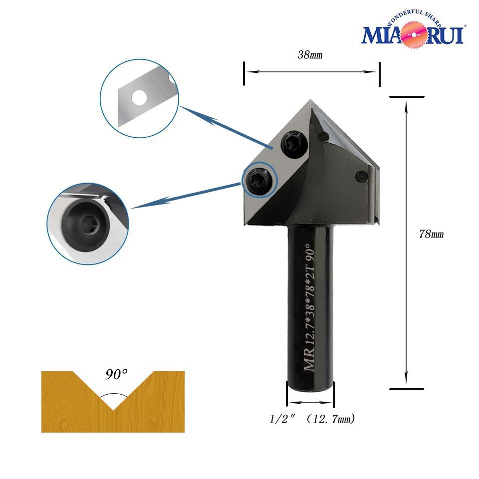 Carpintería abridor de orificios descartado, cuchillo de limpieza, cuchillo ranurado en forma de T, cuchillo de placa, cuchillo en forma de V, fresa de gong al por mayor, personalizado