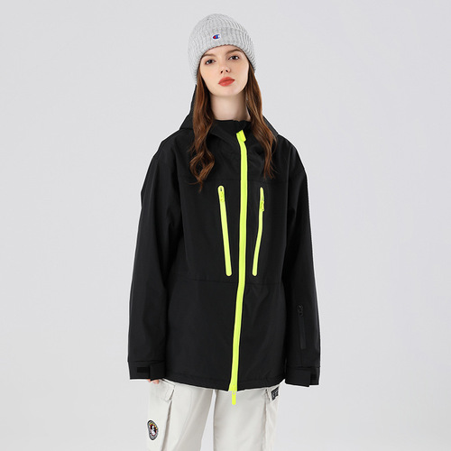 Women's Snowsports Jacket 21st Snowsports New Model Windproof Warm Breathable Dual-Skis Snowsports Jacket