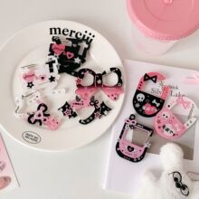 原创异形亚克力登山扣可爱毛绒玩偶挂件装饰扣少女包包痛包挂饰扣