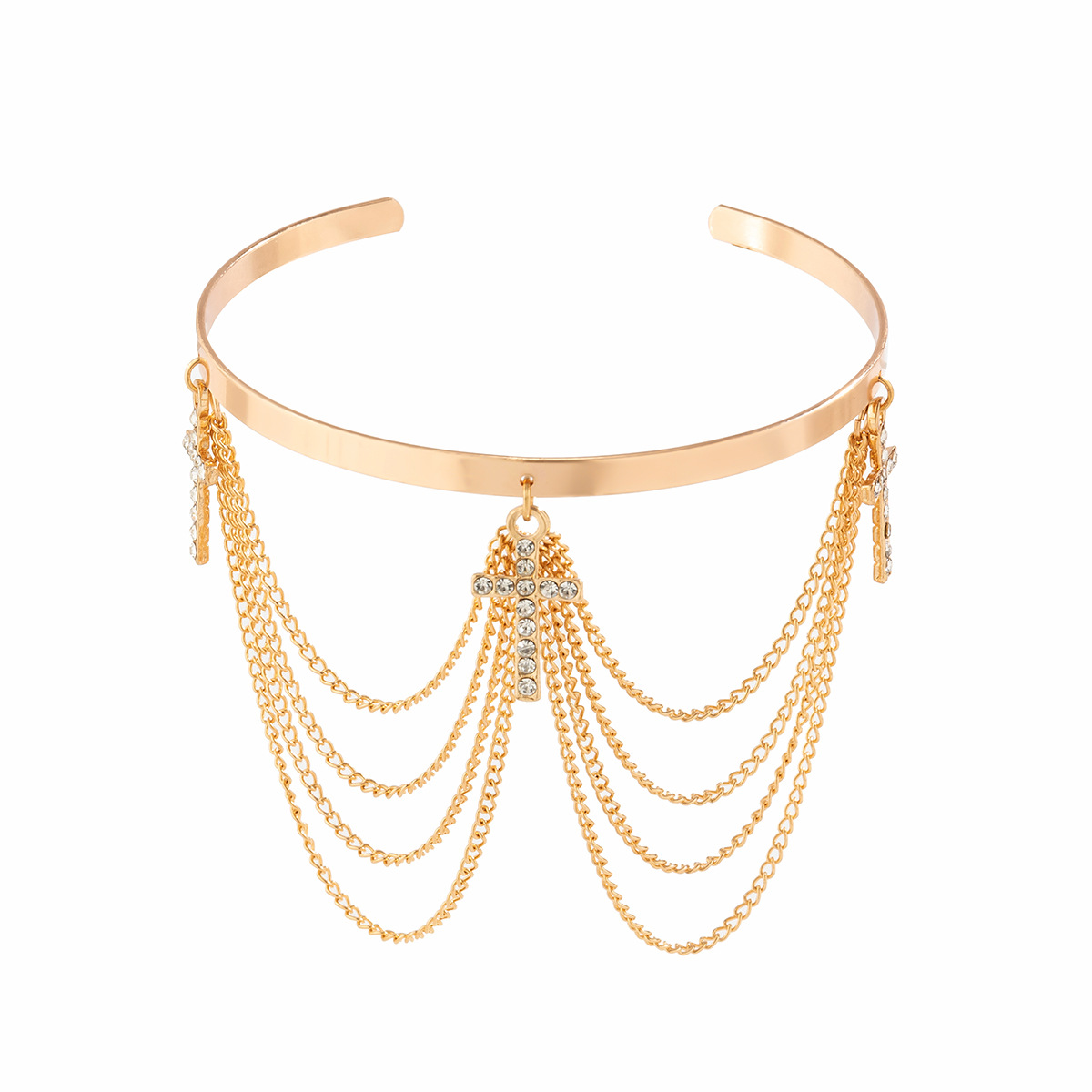 1 Piece Fashion Tassel Alloy Plating Artificial Rhinestones Womenu0027S Bracelets