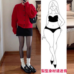 黑色毛呢短裙女小个子裤裙遮胯a字裙显瘦包臀裙半身裙短款秋冬款