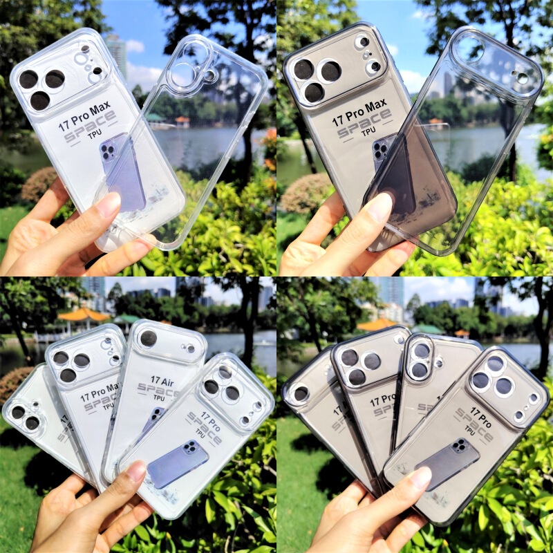 Space Shell Mobile Phone Case Transparent Tpu Suitable for iPhone 12/12Pro/12 Pro Max/12 Mini